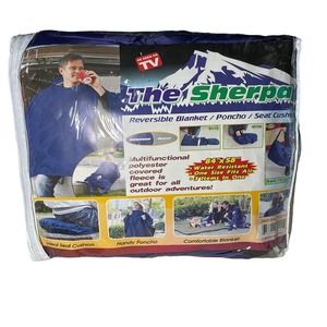 As seen on TV the Reversal Sherpa BRAND NEW IN PACKAGE! blanket poncho seat